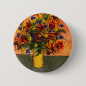 "Gele vaas" Button (Voorkant)