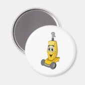 Gele vacuümreiniger magneet (Voorkant / Achterkant)