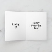 Gele Varkenshag Kaart (Binnen)