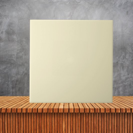 Gele vaste kleur tegeltje