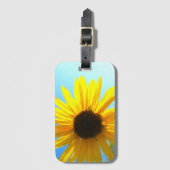 Gele ventiel bagagelabel (Voorkant (verticaal))