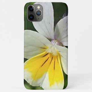 Gele Viola Flower iPhone 11 Pro Max Hoesje