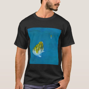 gele vis t-shirt