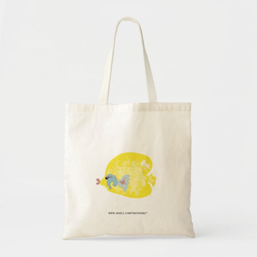 Gele Vis Tote Bag (Voorkant)