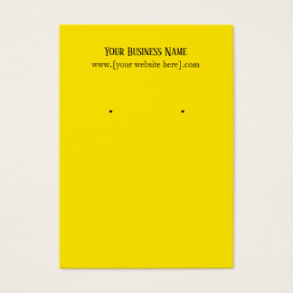 Gele Visitekaartjes