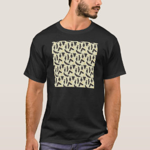 gele vleermuizen t-shirt