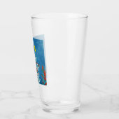 Gele Vlinder Glas (Links)