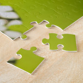 Gele vlinder legpuzzel (Zijkant)