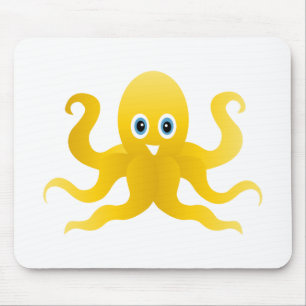 Gele vlinderoctopi muismat