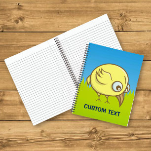 Gele Vogel Cartoon Notitieboek