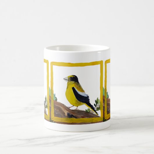 Gele vogelMok Koffiemok (Center)