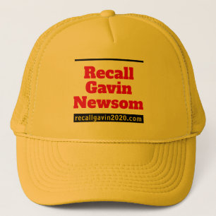 Gele vrachtwagenhoed recallgavin2020 trucker pet