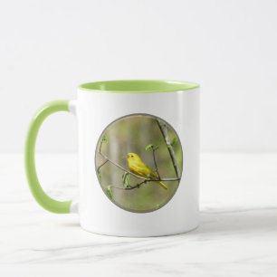 Gele Warbler Mok