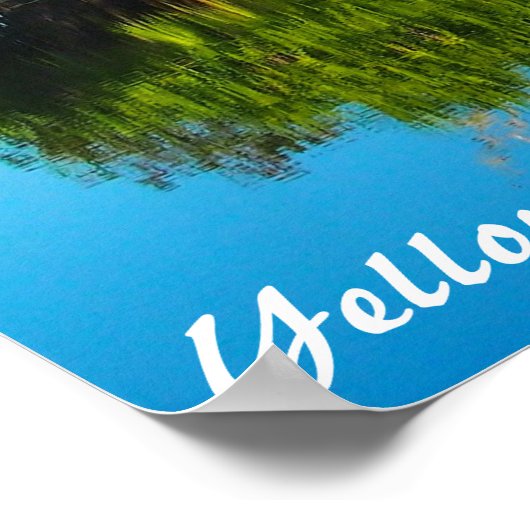 Gele wateren, poster Kakadu (Hoek)