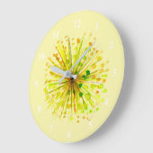 Gele waterverf van wilde bloemen grote klok (Hoek)