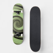 Gele Werveling Skateboard (Voorkant)