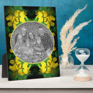 Gele Wildbloemen Creëer Uw eigen foto Fotoplaat