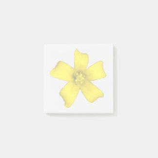 Gele wilde bloem plakbriefjes post-it® notes