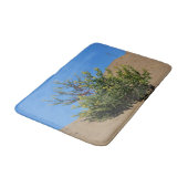 Gele wilde bloemen in zandbloemen badmat (Gekanteld)