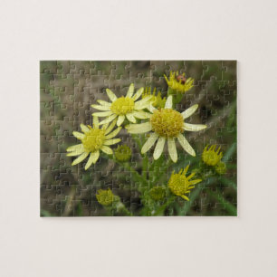 gele wilde bloemen Puzzle Legpuzzel