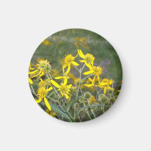 Gele Wildflower Magnet Magneet