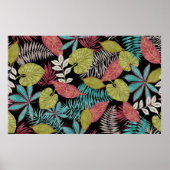 Gele witte tartan textuurachtergrond, shirt poster (Voorkant)