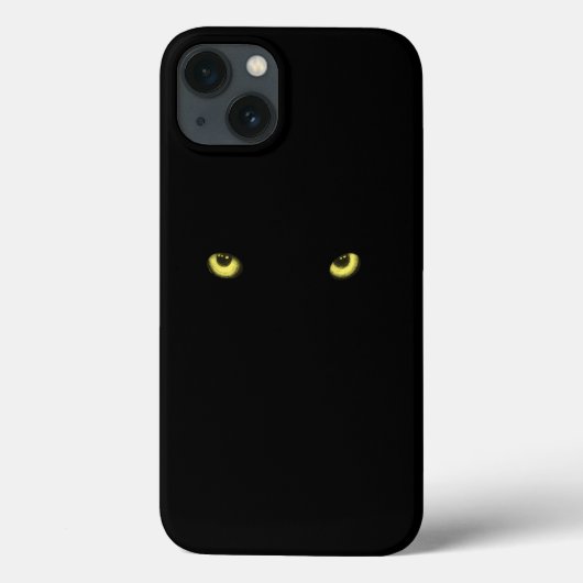 Gele Wolf Ogen Case-Mate iPhone Case (Achterkant)