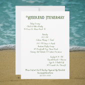 Gele zeepaard onder de zee kaart