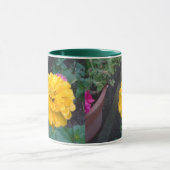 Gele Zinnia-Mok Mok (Midden)