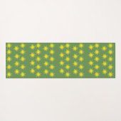 Gele Zon Yoga Mat (Achterkant (horizontaal))