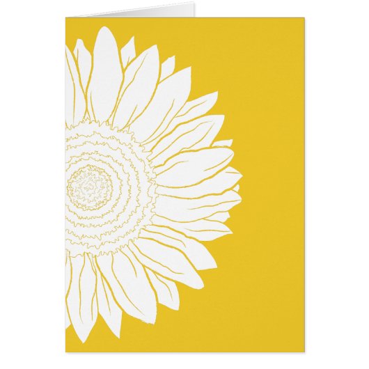 gele zonnebloem (Voorkant)
