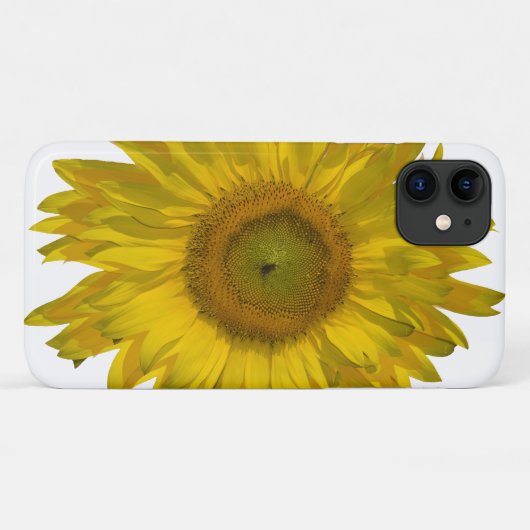 Gele zonnebloem Case-Mate iPhone case (Achterkant (horizontaal))