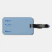 Gele Zonnebloem Custom Bagagelabel (Achterkant horizontaal)