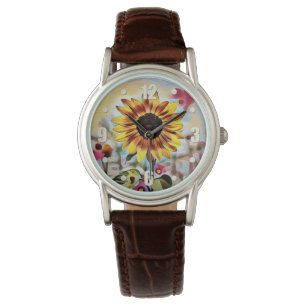  Gele Zonnebloem in het Bloemgebied Horloge