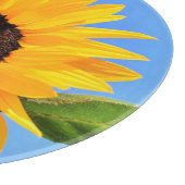 Gele Zonnebloem Snijplank (Hoek)