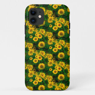 gele zonnebloemen iPhone 11 hoesje