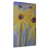 Gele zonnebloemen Klembord (Rechts)
