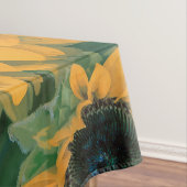 Gele Zonnebloemen Kunstwerk | Tablecloth Tafelkleed (Voorbeeld)