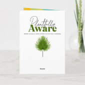 Gele Zonnebloemen | Voel je beter | Beterschap Kaart (Achterkant)