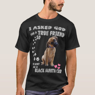 Gele zwarte mond Quote Lover, Zuid-zwart Mou T-shirt