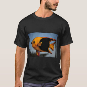 Gele & Zwarte Vis T-shirt