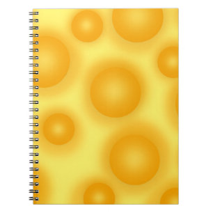 Gele Zwitserse kaas Notitieboek