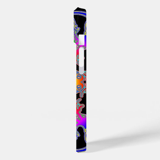 Gelebrate spectra glyph Case-Mate iPhone case (Achterkant / Links)