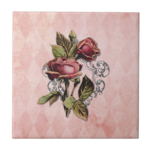 gelede Rozen Tile Tegeltje