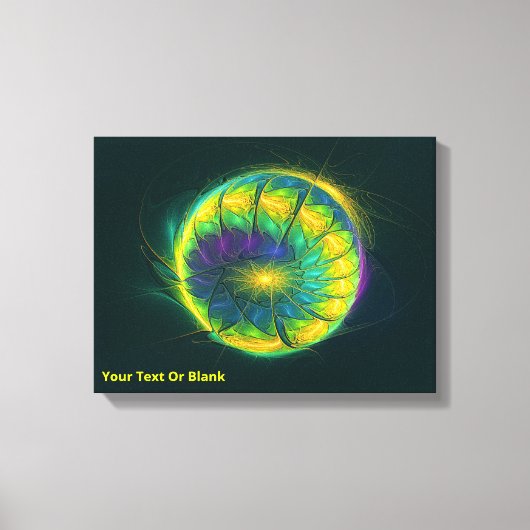 Geleed plasma canvas afdruk (Voorkant)