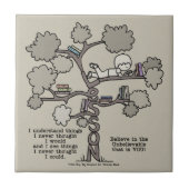 Geleerde lessen tegeltje (Voorkant)