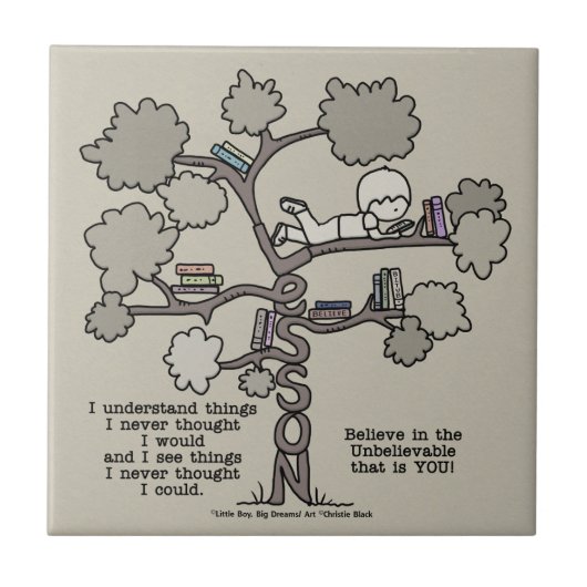 Geleerde lessen tegeltje (Voorkant)