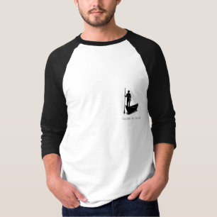 Geleid door stilte, bewogen door het onbekende - M T-shirt