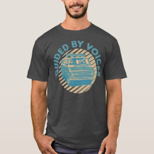 Geleid door Voices Retro Fan Art Design T-shirt