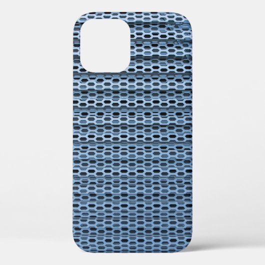 Geleide textiel, zwart-wit Case-Mate iPhone case (Achterkant)